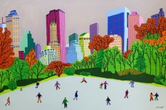 Central Park Ice Skaters